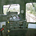 The Engineer's View -- Southern Pacific SD40M-2 Locomotive in San Luis Obispo, California